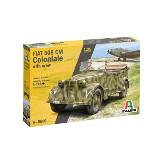 Véhicule 508 CM Coloniale 1/35 Italeri Italeri I6550 - 2 I6550-Véhicule 508 CM Coloniale 1/35 Italeri - I6550