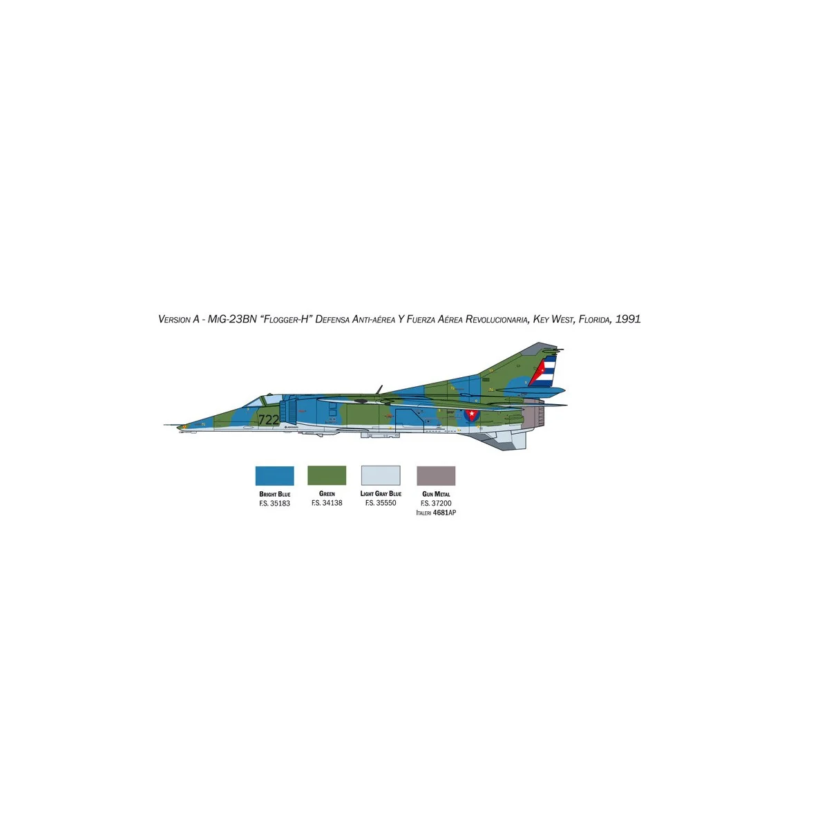 MiG-23BN/27D Flogger 1/48 Italeri Italeri I2817 - 4