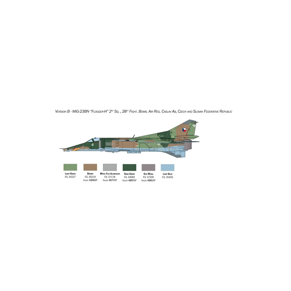 MiG-23BN/27D Flogger 1/48 Italeri Italeri I2817 - 5