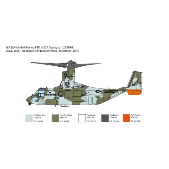 I1463-V-22 Osprey 1/72 Italeri