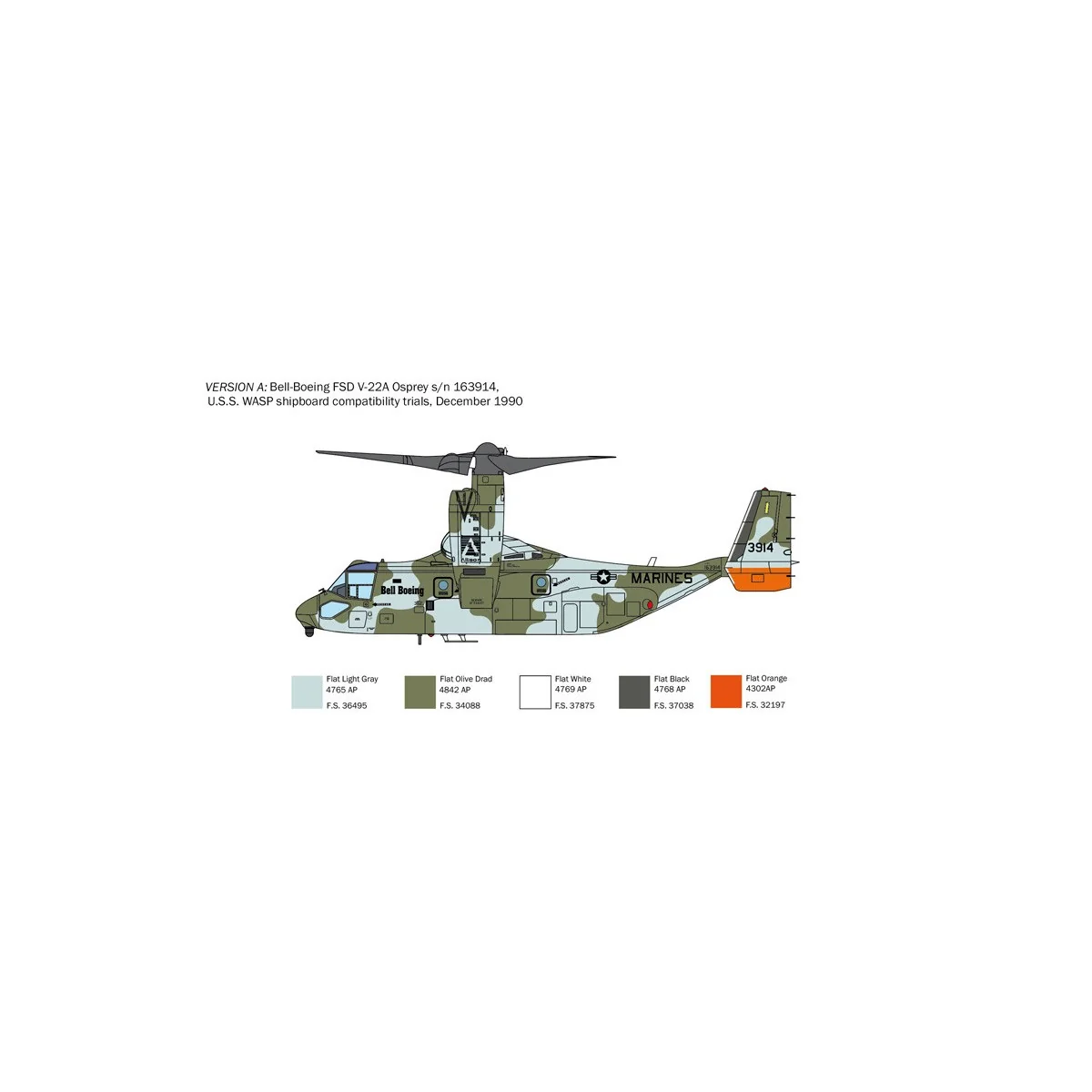 V-22 Osprey 1/72 Italeri Italeri I1463 - 4