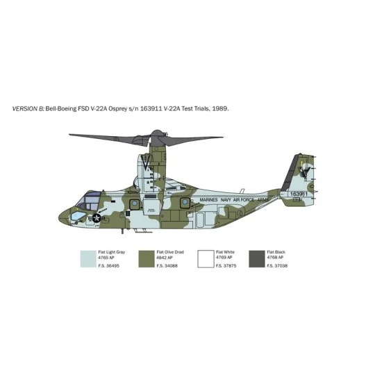 I1463-V-22 Osprey 1/72 Italeri