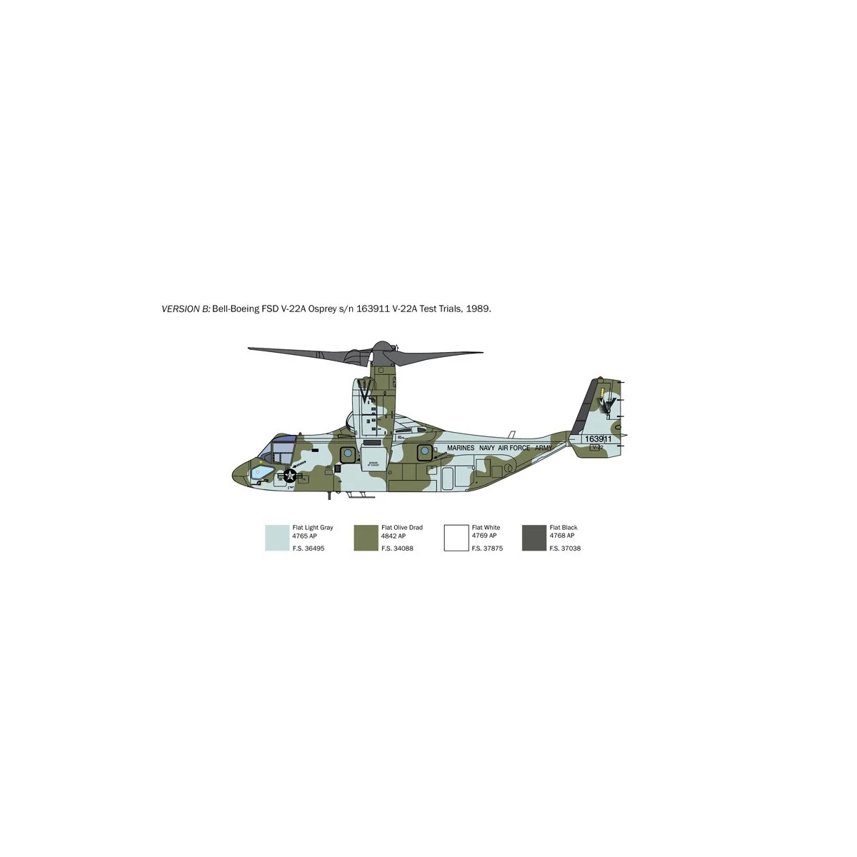 V-22 Osprey 1/72 Italeri Italeri I1463 - 5