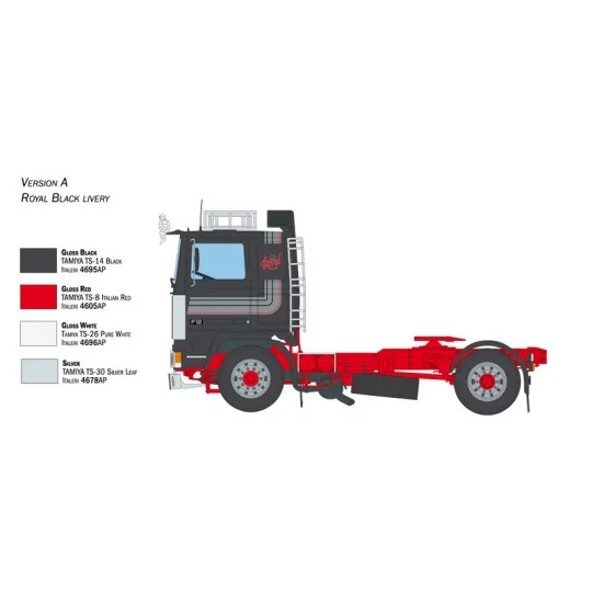 I3957-Volvo F-12 Intercooler 1/24 Italeri