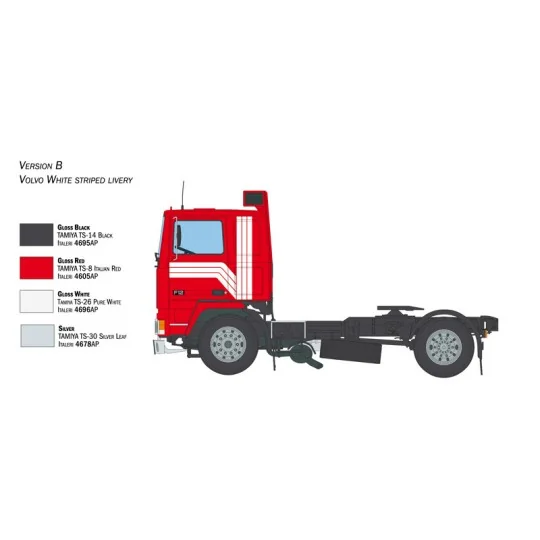 I3957-Volvo F-12 Intercooler 1/24 Italeri - I3957