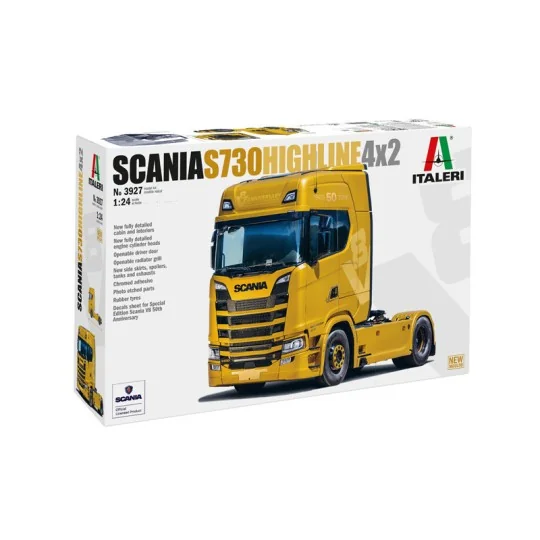I3927-Scania S730 Highline 4x2 1/24 Italeri - I3927