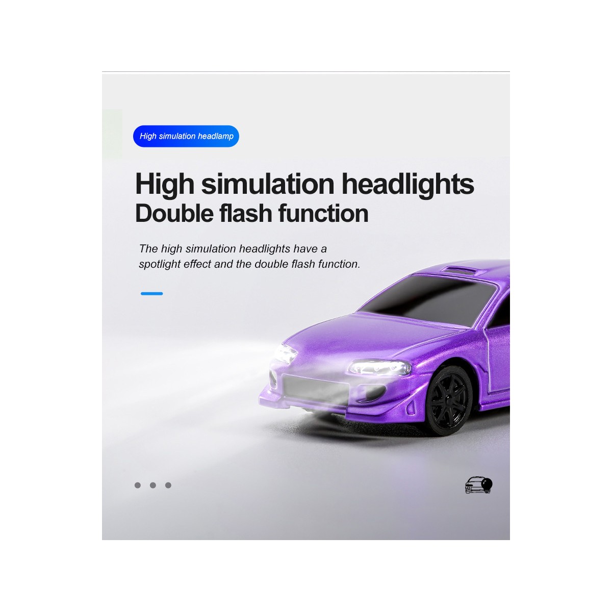 Micro Sport Purple 1/76 RTR Turbo Racing Turbo Racing TB-C72 - 5