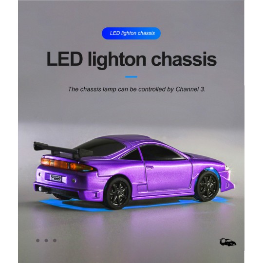 TB-C72-Micro Sport Purple 1/76 RTR Turbo Racing