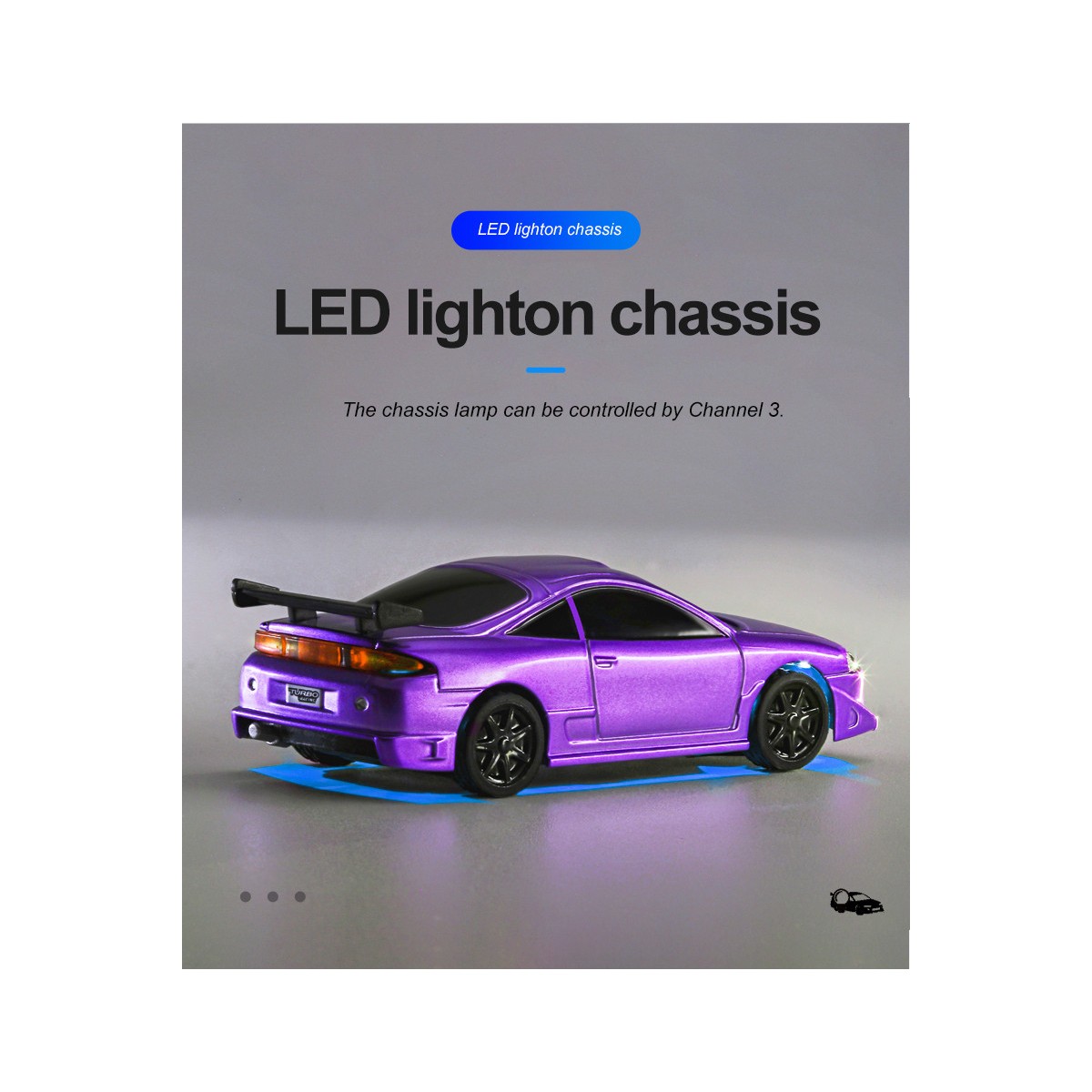 Micro Sport Purple 1/76 RTR Turbo Racing Turbo Racing TB-C72 - 6