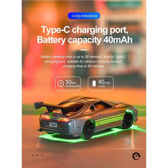 TB-C73-Micro Sport grey 1/76 RTR Turbo Racing