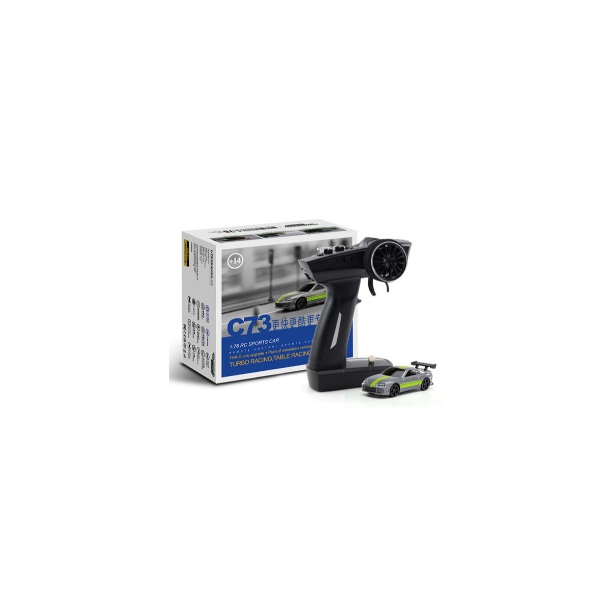 Micro Sport grey 1/76 RTR Turbo Racing Turbo Racing TB-C73 - 1