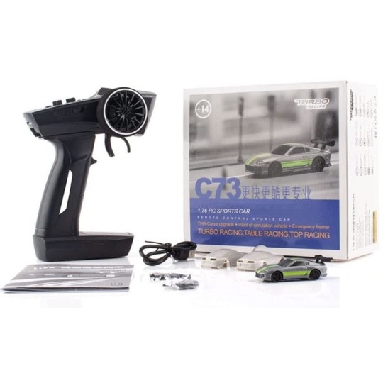 TB-C73-Micro Sport grey 1/76 RTR Turbo Racing