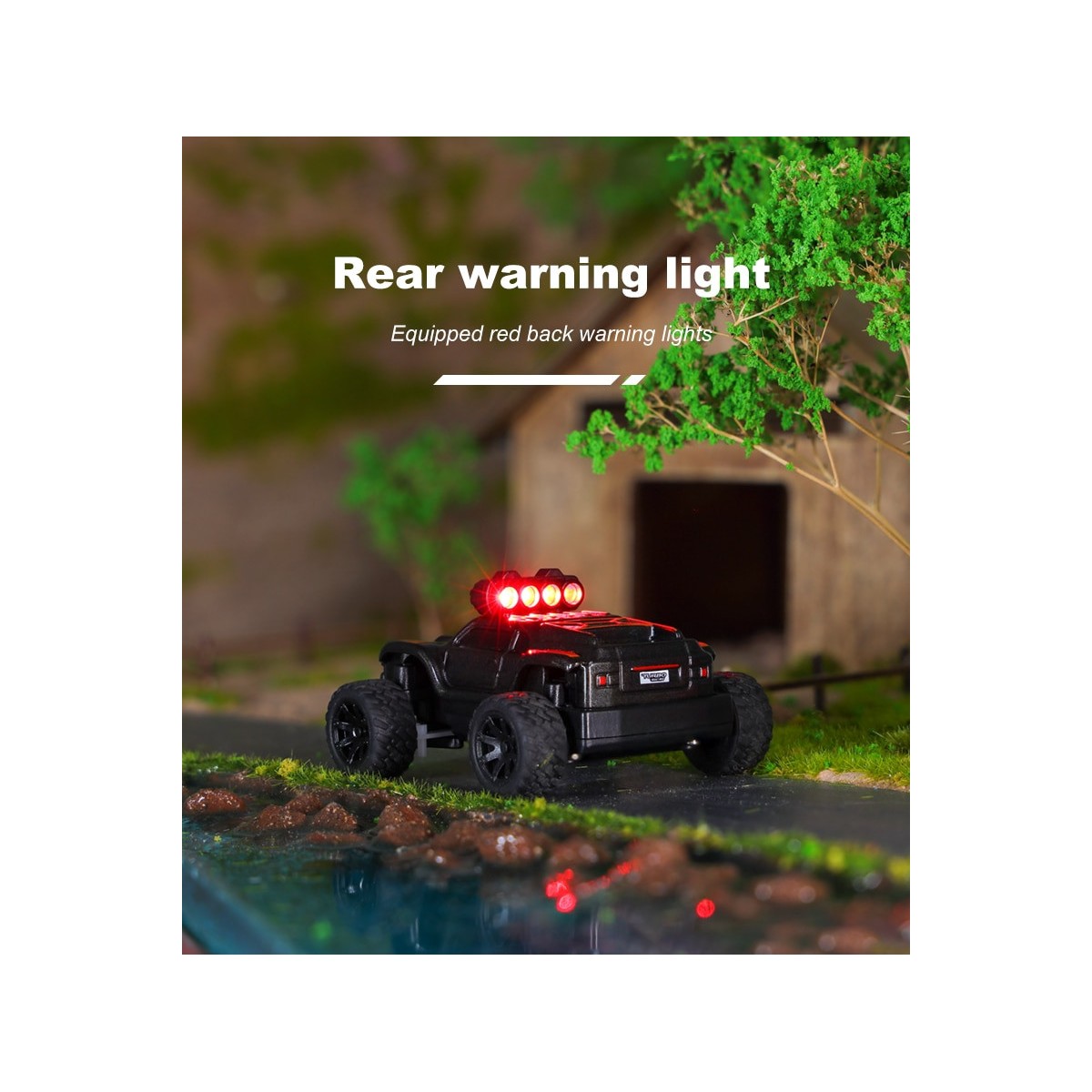 Micro Monster Truck noir 1/76 RTR Turbo Racing Turbo Racing TB-C81-BL - 6