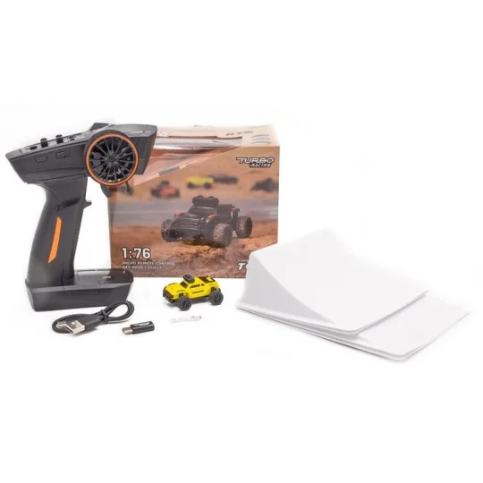 TB-C81-YE-Micro Monster Truck yellow 1/76 RTR Turbo Racing