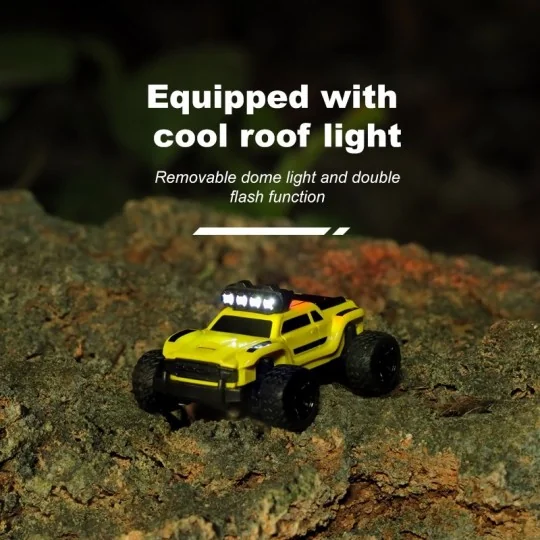 Micro Monster Truck yellow 1/76 RTR Turbo Racing Turbo Racing TB-C81-YE - 5 TB-C81-YE-Micro Monster Truck yellow 1/76 RTR Turbo Racing - TB-C81-YE