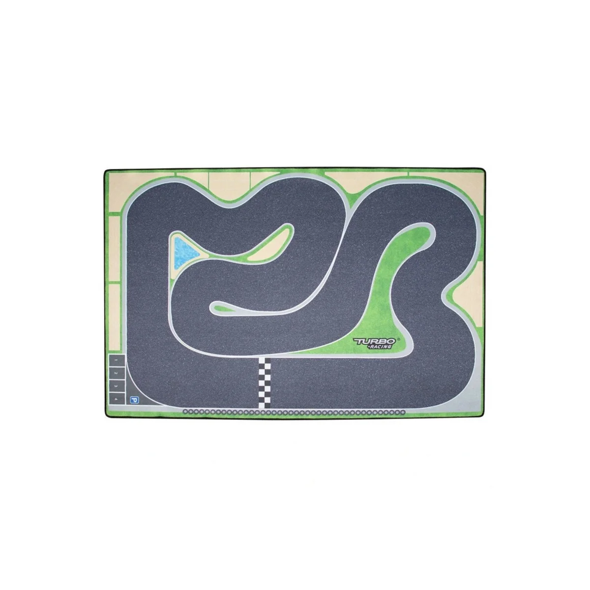Piste XL pour Turbo Racing Micro Rally 1/76 (80x120 cm) Turbo Racing TB-760050 - 1