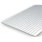 Stepped grooved plate 1.0x2.5x150x300mm Ref: 4101 - Evergreen - S13... S1374101-Stepped grooved plate 1.0x2.5x150x300mm Ref: 4101 - Evergreen - S1374101