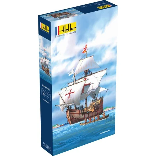 HEL-80865-Boat Santa Maria 1/75 Heller - HEL-80865