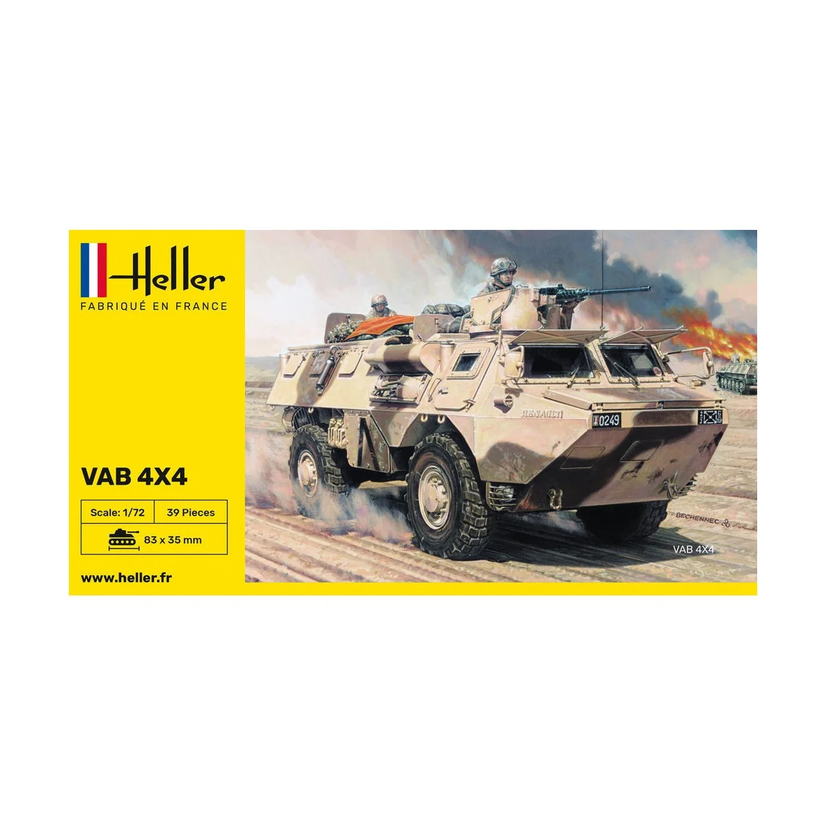 Véhicule VAB 4x4 1/72 Heller Heller HEL-79898 - 2 Véhicule VAB 4x4 1/72 Heller Heller HEL-79898 - 2