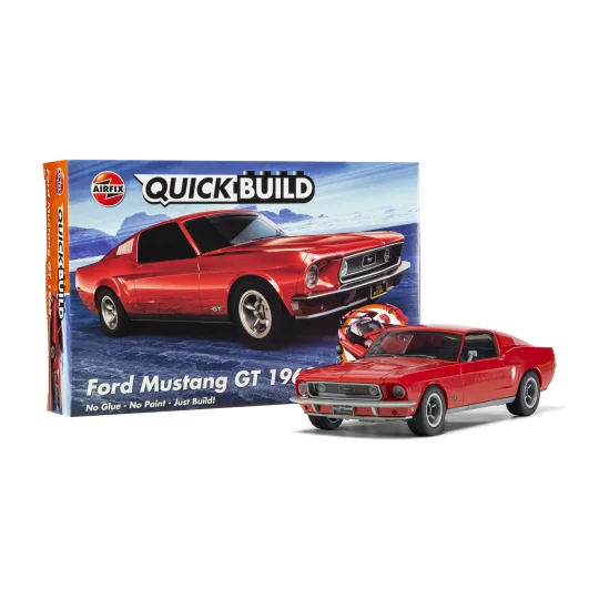 J6035-Ford Mustang GT 1968 - Quick Build Airfix