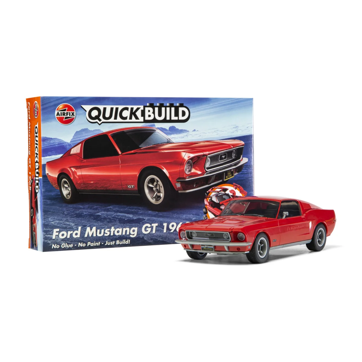 Ford Mustang GT 1968 - Quick Build Airfix Airfix J6035 - 5