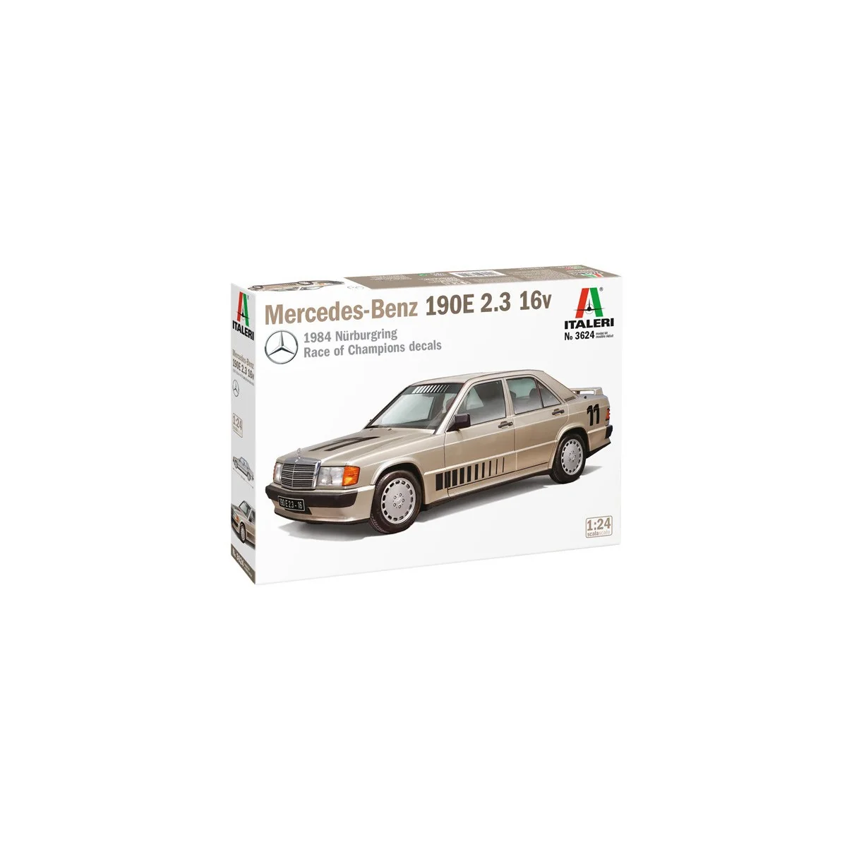 Mercedes 190 E 2.3 16V 1/24 Italeri Italeri I3624 - 2 Mercedes 190 E 2.3 16V 1/24 Italeri Italeri I3624 - 2