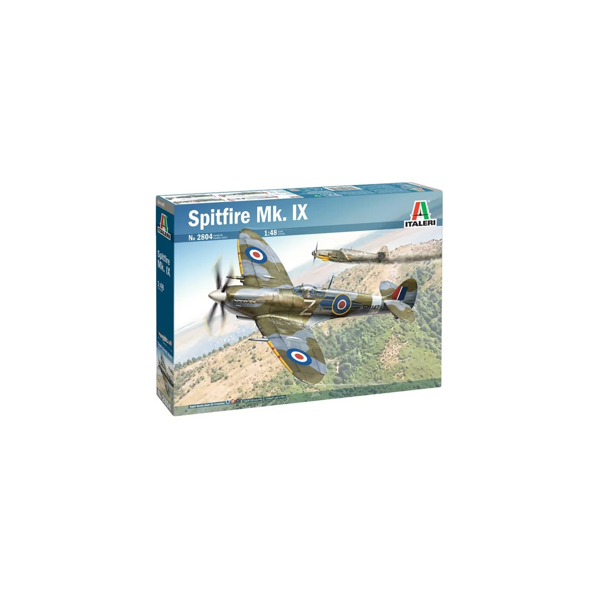Spitfire Mk. IX 1/48 Italeri Italeri I2804 - 2 Spitfire Mk. IX 1/48 Italeri Italeri I2804 - 2
