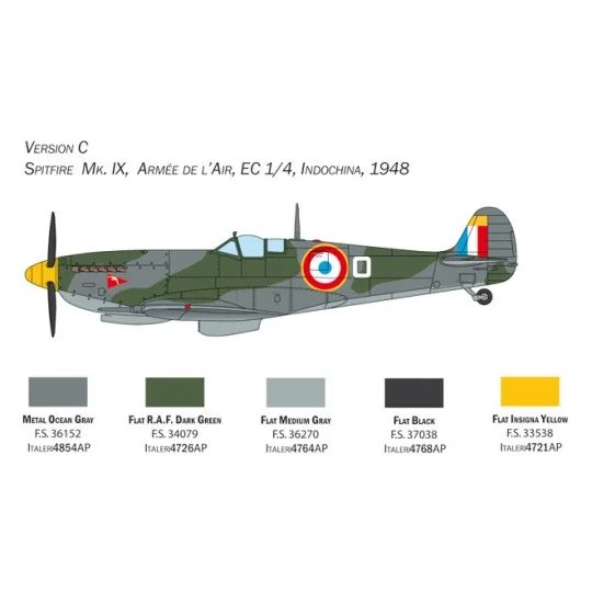 I2804-Spitfire Mk. IX 1/48 Italeri - I2804