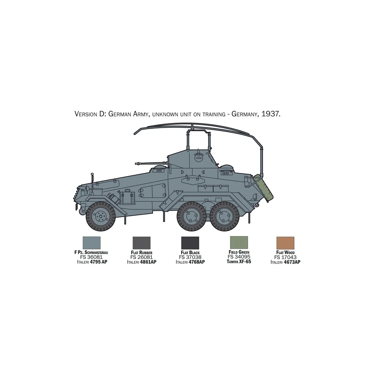 Vehicle Sd.Kfz.232 6-Rad 1/35 Italeri Italeri I6433 - 7