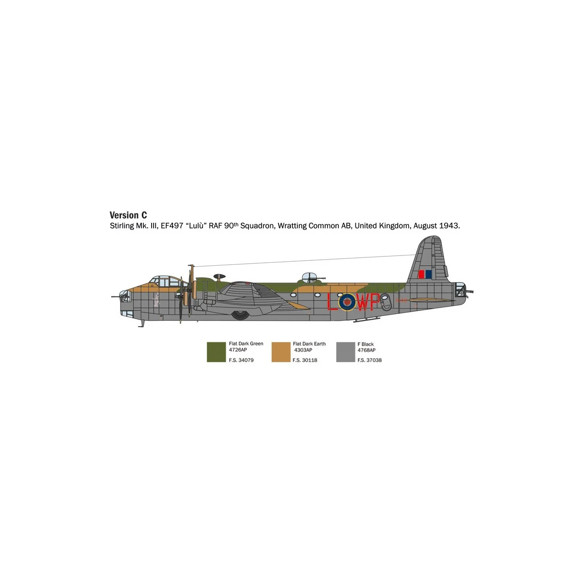 Short Sirling Mk.III 1/72 Italeri Italeri I1462 - 6