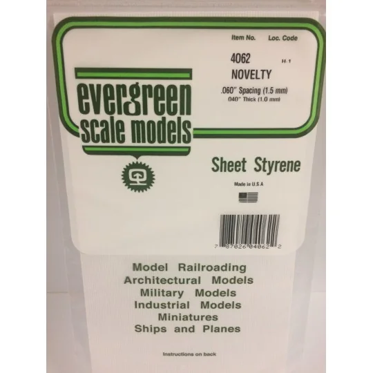 S1374062-Grooved stair cladding panel 1.0x1.5x150x300mm Ref: 4062 - Evergreen - S1374062