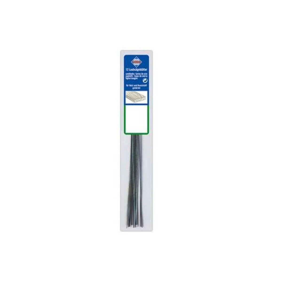 12 lames de scie à chantourner pour bois et plastique, extra fin 0 Pebaro Siva SV-131-0 - 1