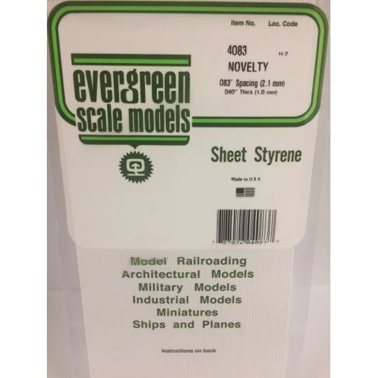 S1374083-Grooved stair cladding panel 1.0x2.1x150x300mm Ref: 4083 - Evergreen - S1374083