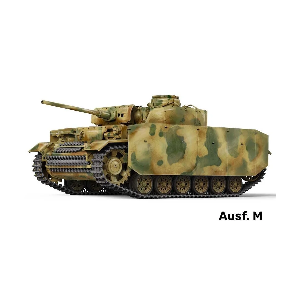 Char PZ.KPFW.III AUSF. J,L,M (4 en 1) 1/16 Heller Heller 30321 - 5 Char PZ.KPFW.III AUSF. J,L,M (4 en 1) 1/16 Heller Heller 30321 - 5
