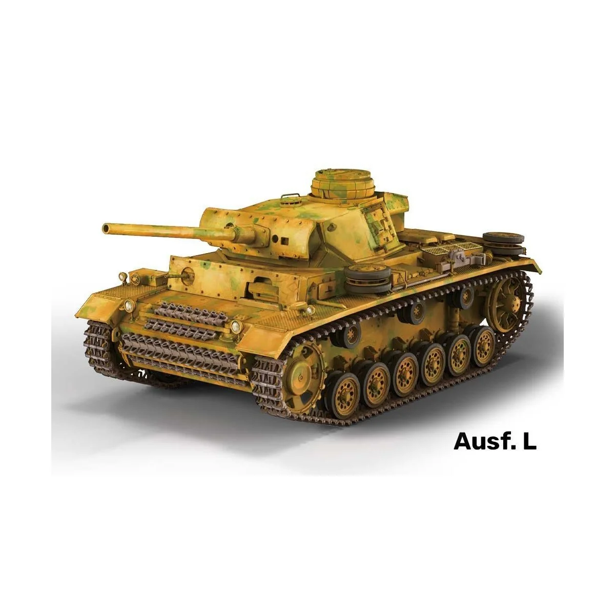 Char PZ.KPFW.III AUSF. J,L,M (4 en 1) 1/16 Heller Heller 30321 - 6 Char PZ.KPFW.III AUSF. J,L,M (4 en 1) 1/16 Heller Heller 30321 - 6
