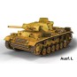 HEL-30321-Char PZ.KPFW.III AUSF. J,L,M (4 en 1) 1/16 Heller