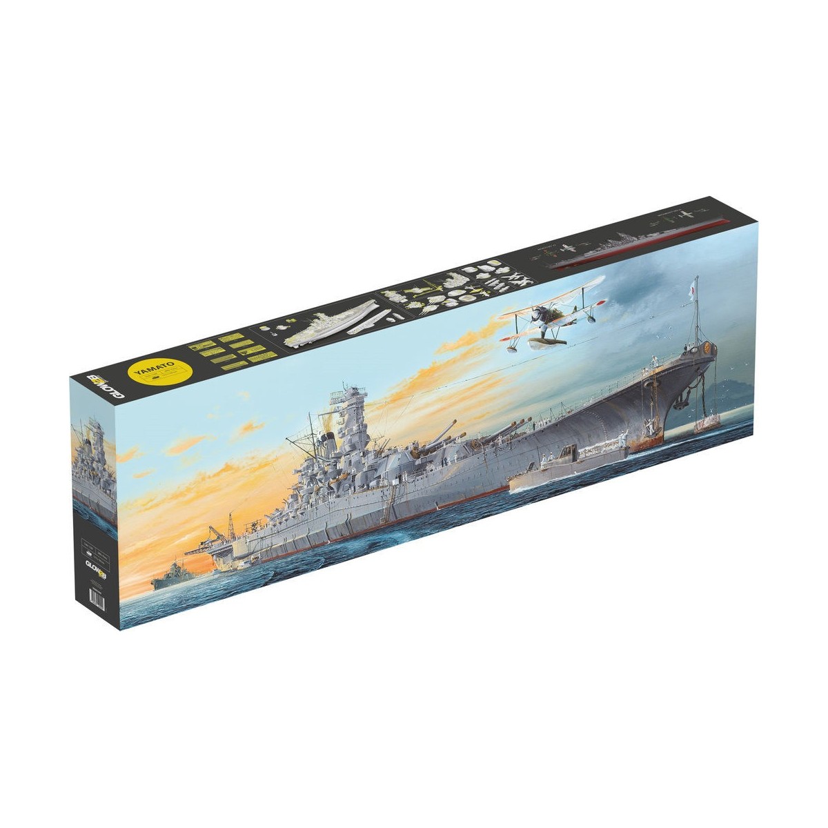 YAMATO Battleship PREMIUM 1/200 Glow2B Trumpeter 5058052000 - 1