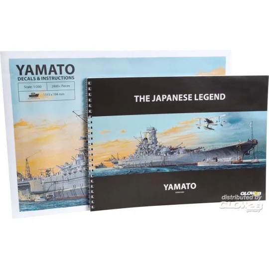 5058052000-YAMATO Cuirassé PREMIUM 1/200 Glow2B