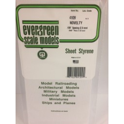 Grooved stair cladding panel 1.0x2.7x150x300mm Ref: 4109 - Evergree...