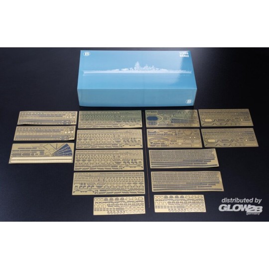 5058052000-YAMATO Cuirassé PREMIUM 1/200 Glow2B