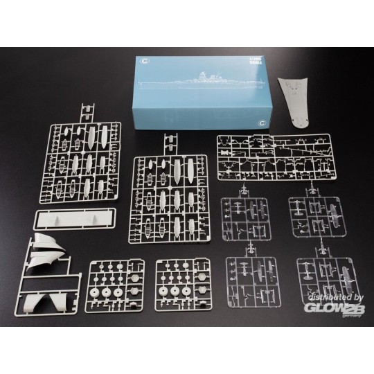 5058052000-YAMATO Cuirassé PREMIUM 1/200 Glow2B