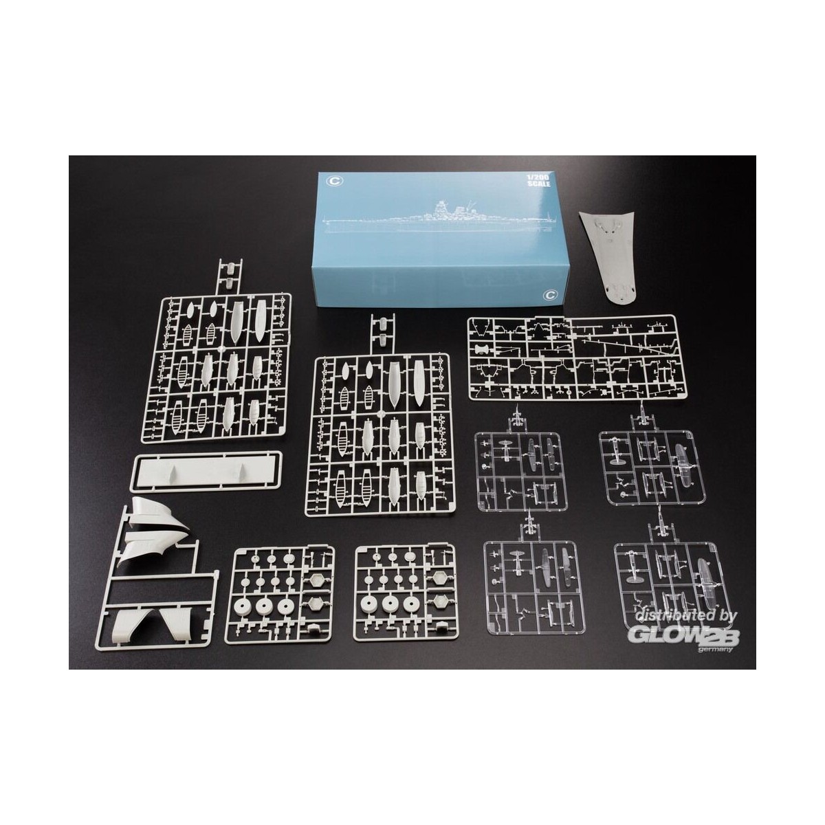 YAMATO Battleship PREMIUM 1/200 Glow2B Trumpeter 5058052000 - 9