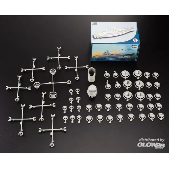 5058052000-YAMATO Battleship PREMIUM 1/200 Glow2B - 5058052000