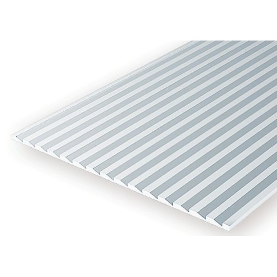 S1374109-Plaque rainurée bardage en escalier 1.0x2.7x150x300mm Ref : 4109 - Evergreen - S1374109