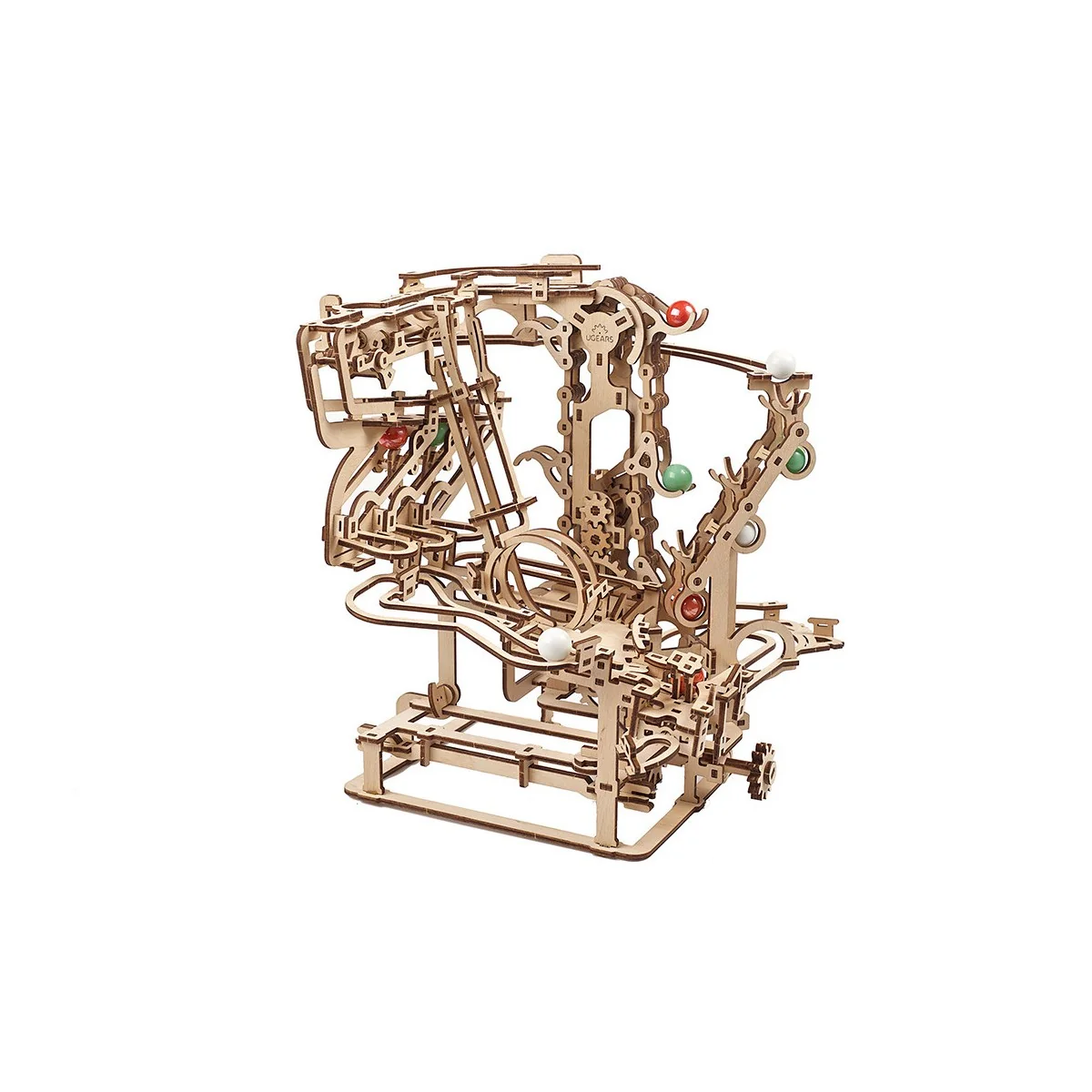 Ball course with Elevator chain Puzzle 3D wood UGEARS UGEARS UG-70156 - 2