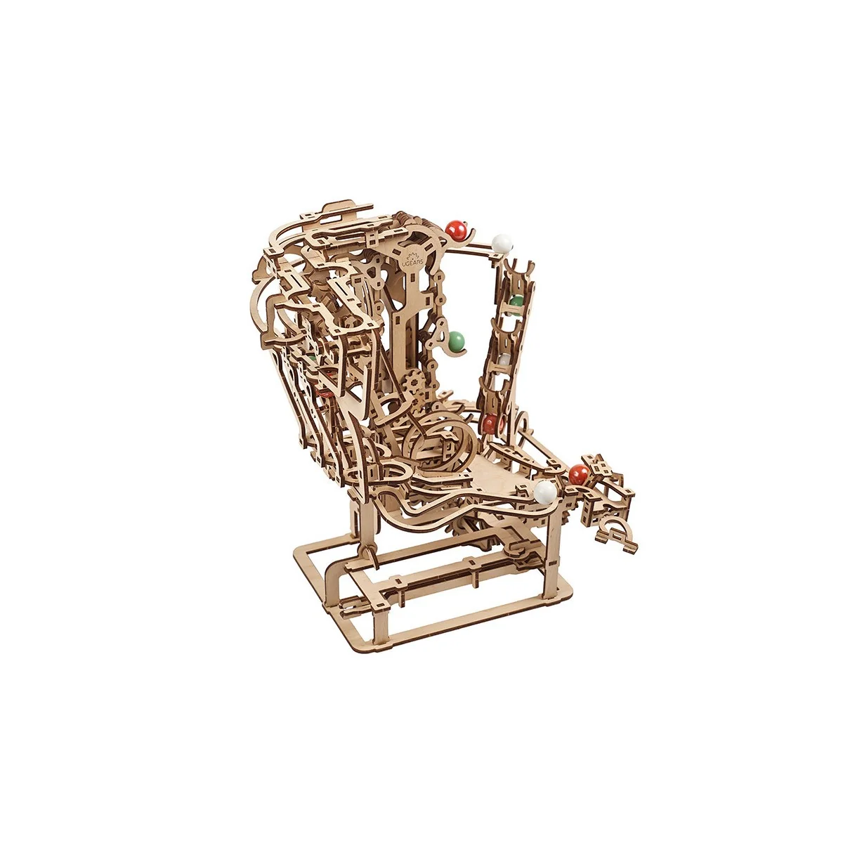 Ball course with Elevator chain Puzzle 3D wood UGEARS UGEARS UG-70156 - 3