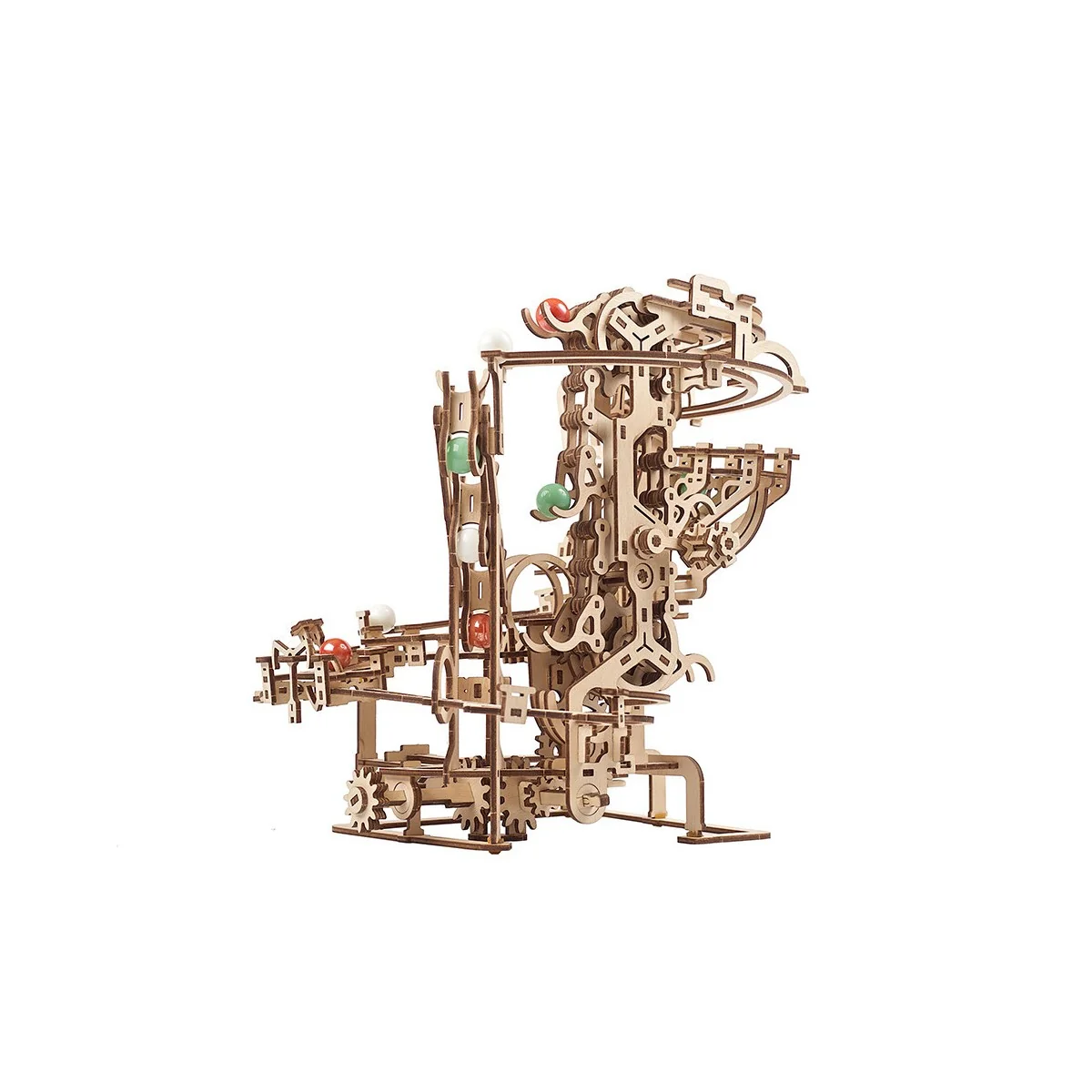 Ball course with Elevator chain Puzzle 3D wood UGEARS UGEARS UG-70156 - 6