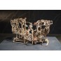 UG-70156-Parcours à Billes avec Élévateur chaine Puzzle 3D bois UGEARS