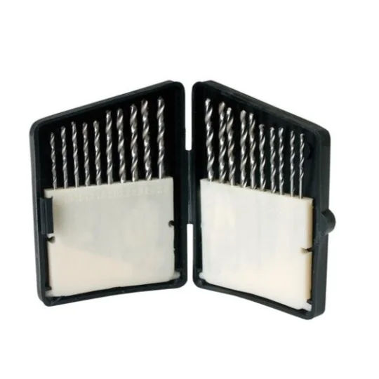 Jeu de forets hélicoïdaux 1,3-2,5 mm (x20) Pebaro SV-HSS225 - 1 SV-HSS225-Jeu de forets hélicoïdaux 1,3-2,5 mm (x20) Pebaro - SV-HSS225