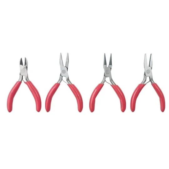 Set de 4 micro pinces avec ressort Pebaro Siva SV-245 - 1 SV-246-Set de 4 micro pinces avec ressort Pebaro - SV-246